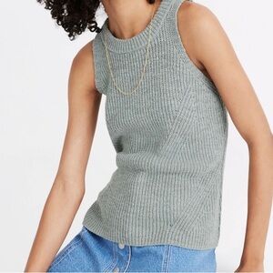 Madewell Jensen Sweater Tank Top